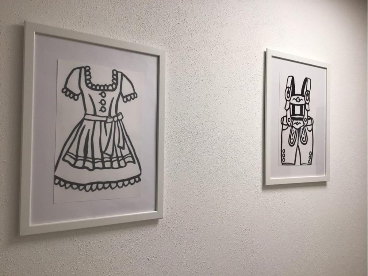 Ferienwohnung Lederhose ビショフスヴィーゼン エクステリア 写真